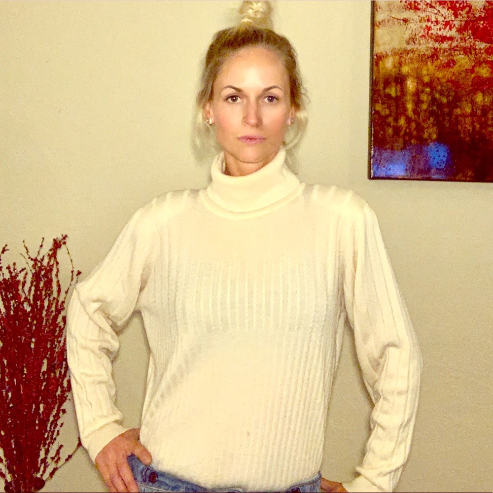JLo cashmere turtleneck